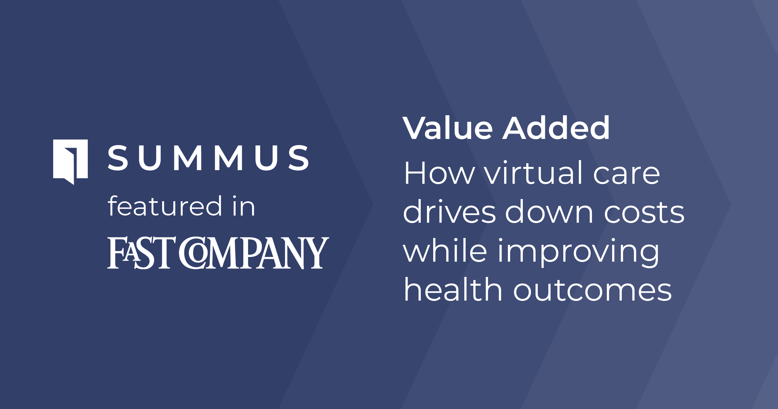 Value added: How virtual care drives down costs while improving health outcomes