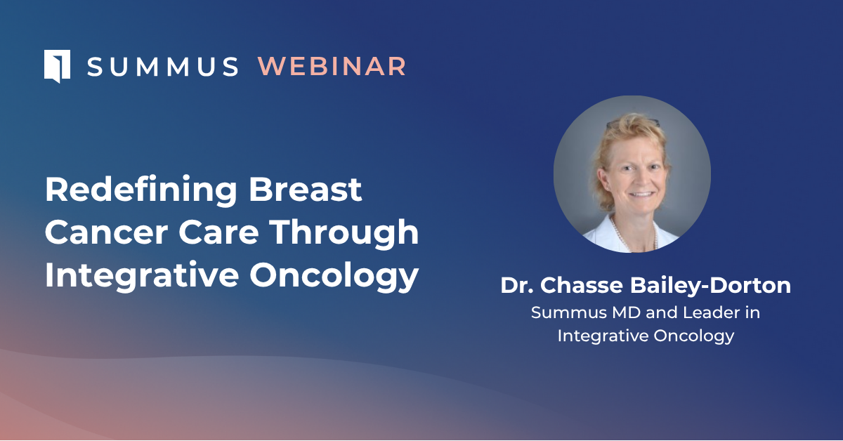 Lessons from Dr. Chasse Bailey Dorton on Cancer Care Lessons from Dr. Chasse Bailey Dorton on Cancer Care